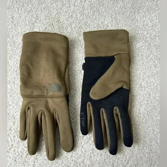 North face ETIP RECYCLED GLOVE MILITARY OLIVE - Picture 1 of 7